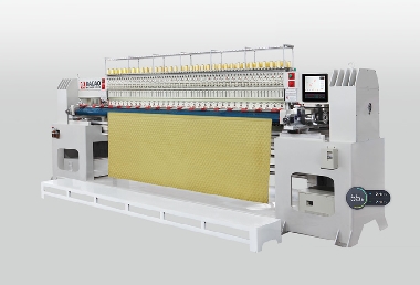 Double row sewing embroidering machine industry standard approved